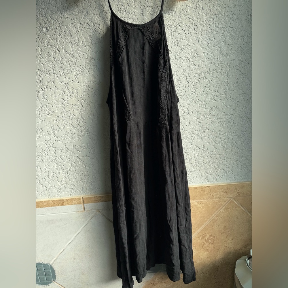 Mossimo Supply Co. Black Textured Dress